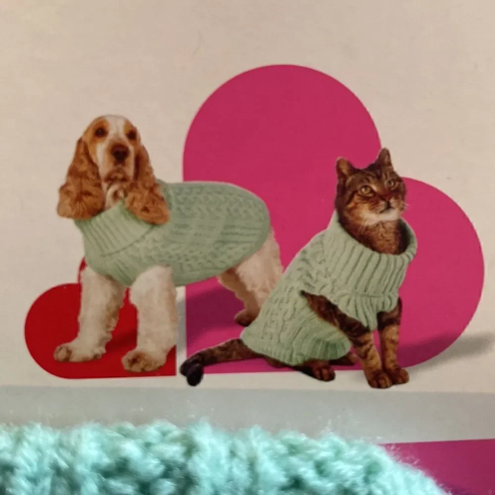 Boots & Barkley Green Pet Sweater Dog Cat Extra Small (for Pets up to 10lbs) NEW